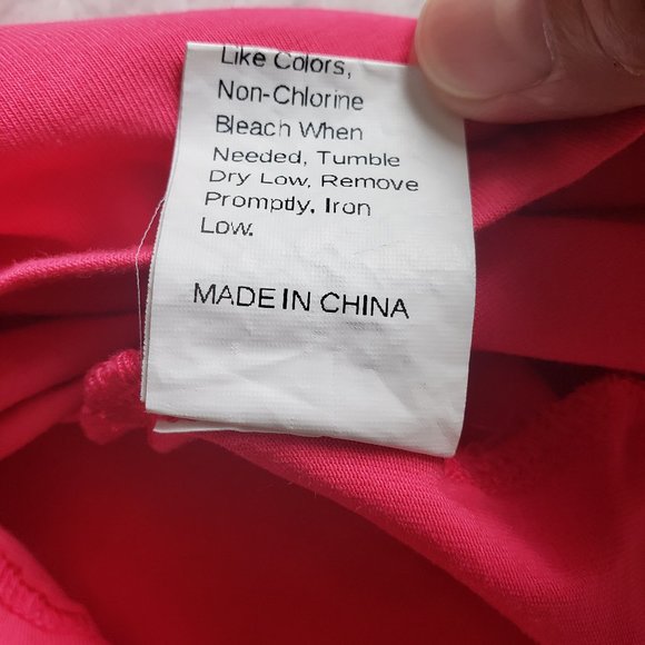 SHEIN Women's Sleeveless Basic Scoop Neck Fuchsia Mini Shirt Dress SZ M - Picture 14 of 14